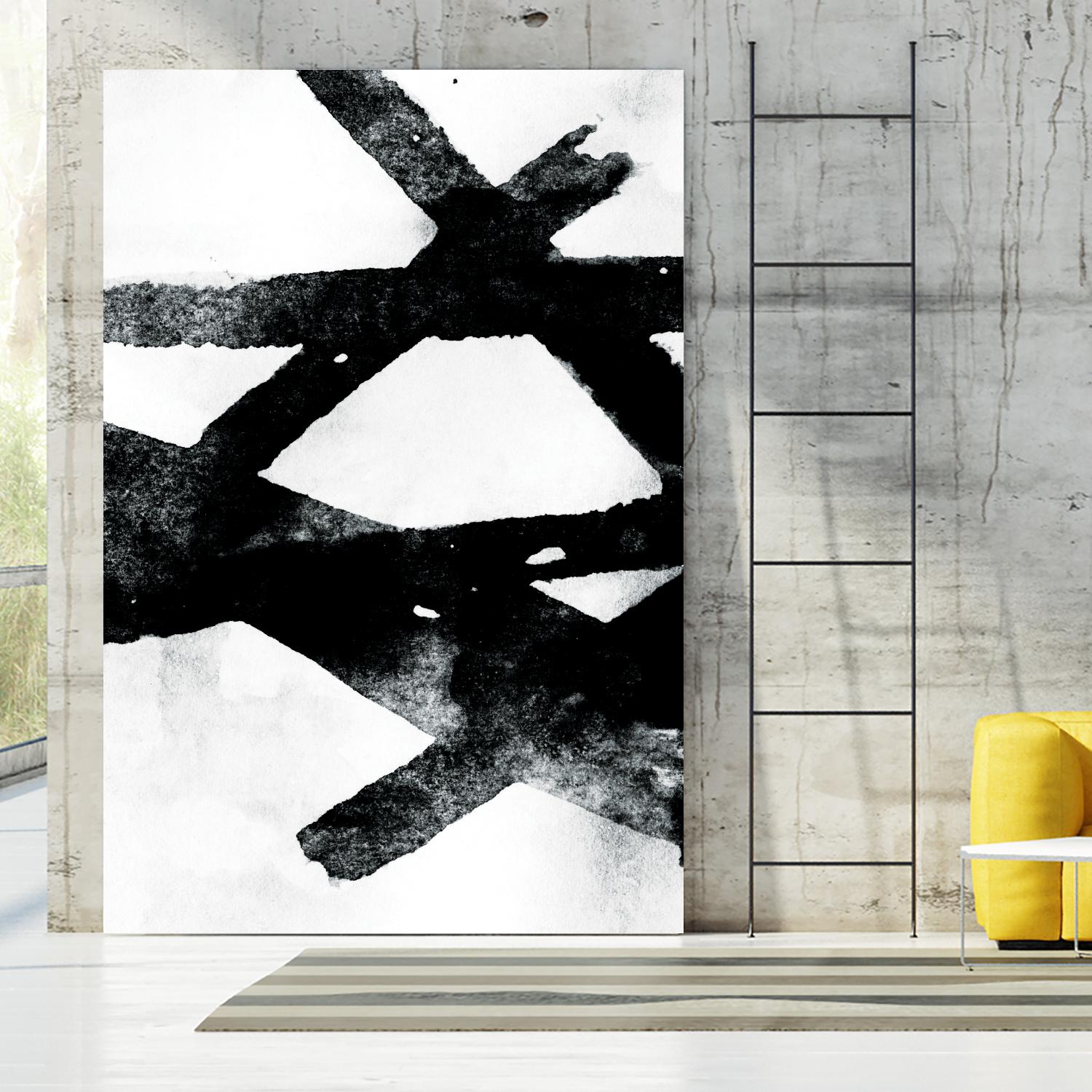 Gestures I by PI Galerie on GIANT ART - white abstract