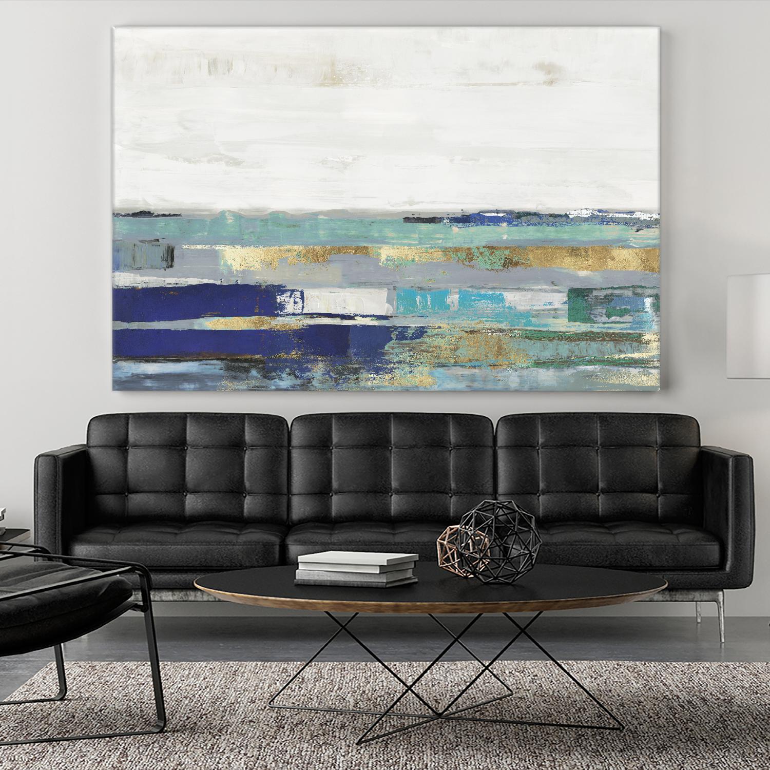 Way to Go by PI Studio on GIANT ART - blue abstract