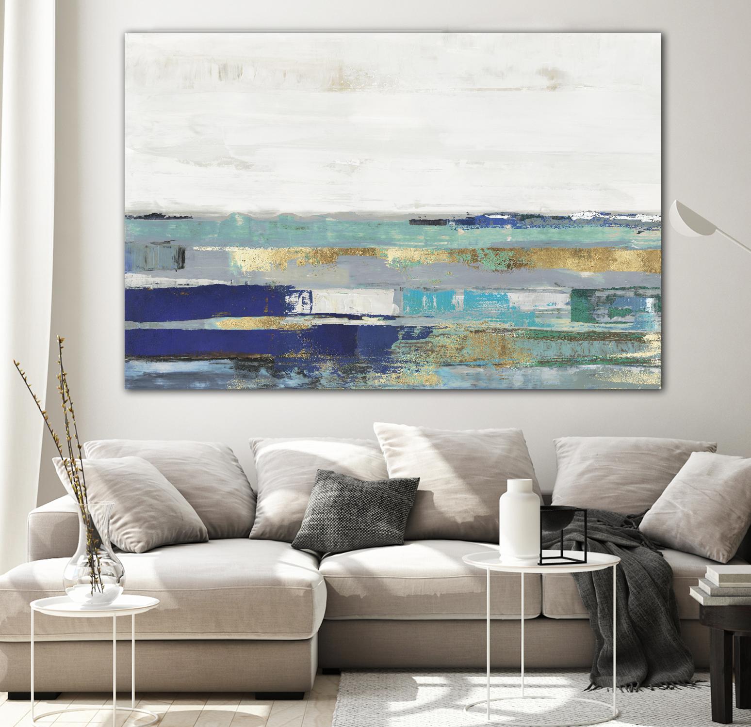 Way to Go by PI Studio on GIANT ART - blue abstract