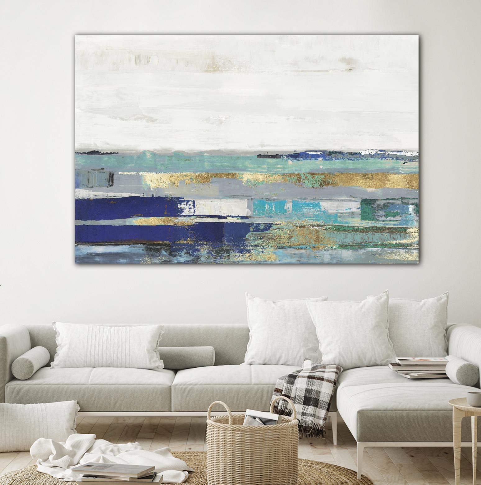 Way to Go by PI Studio on GIANT ART - blue abstract