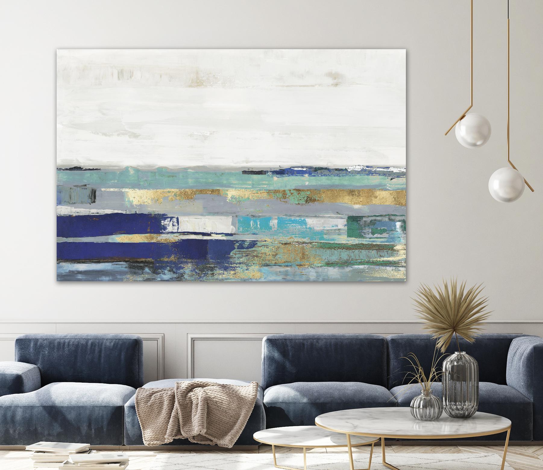 Way to Go by PI Studio on GIANT ART - blue abstract