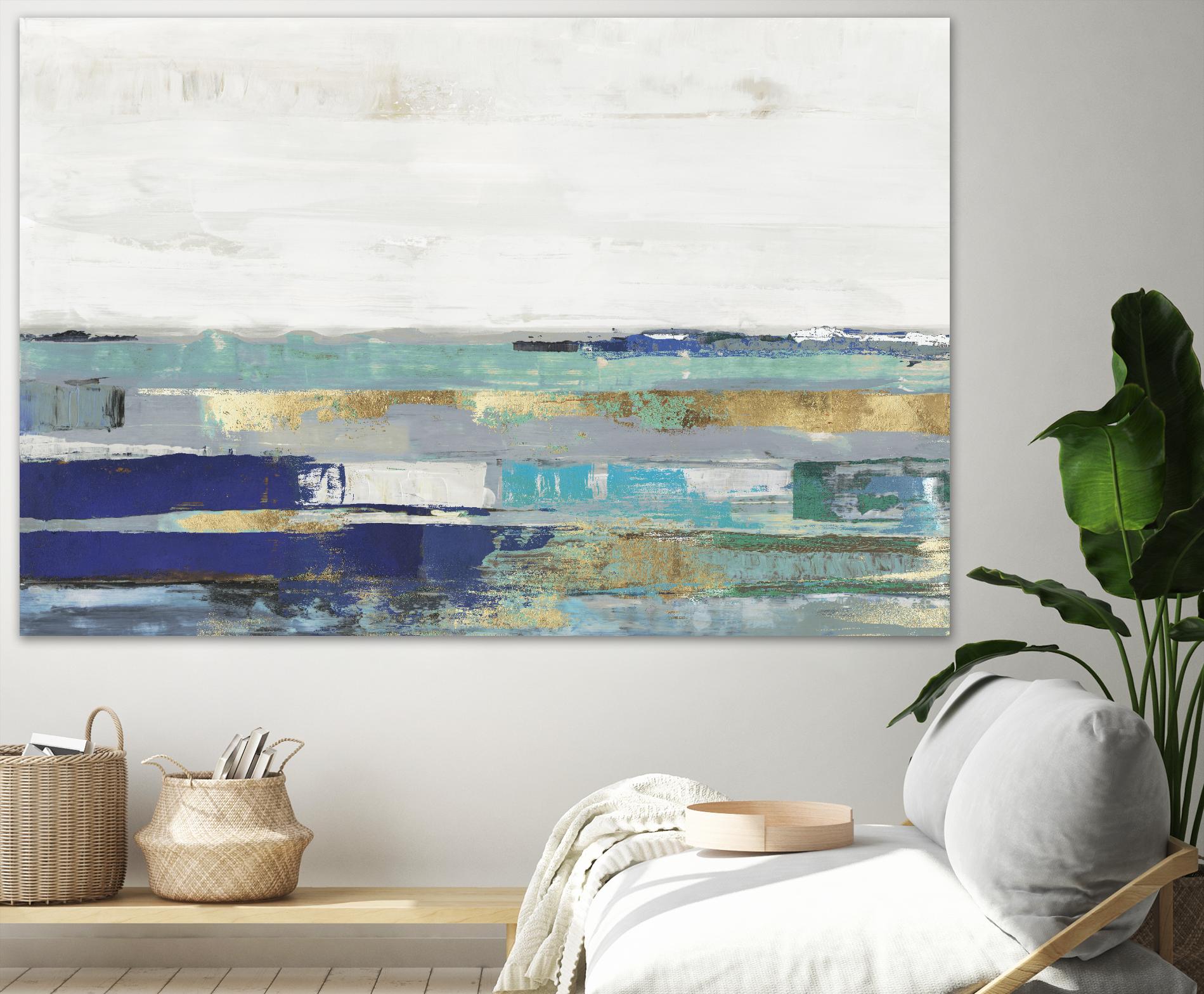 Way to Go by PI Studio on GIANT ART - blue abstract