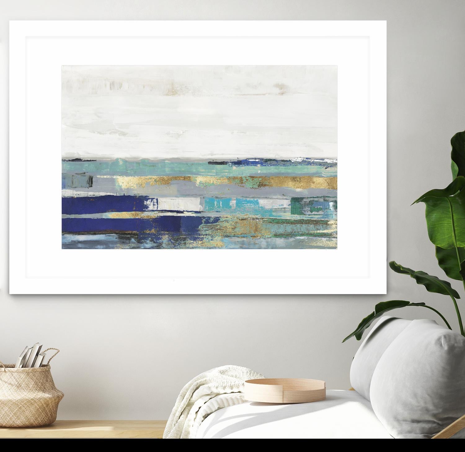 Way to Go by PI Studio on GIANT ART - blue abstract