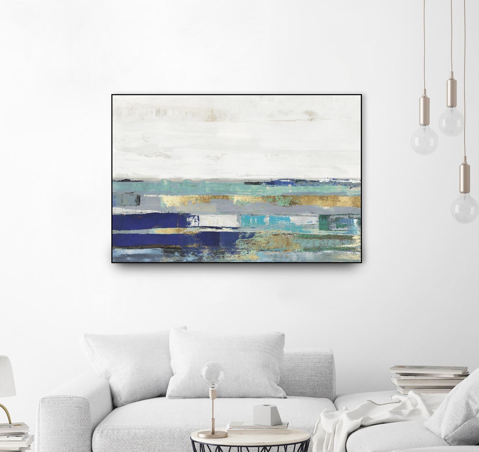 Way to Go by PI Studio on GIANT ART - blue abstract