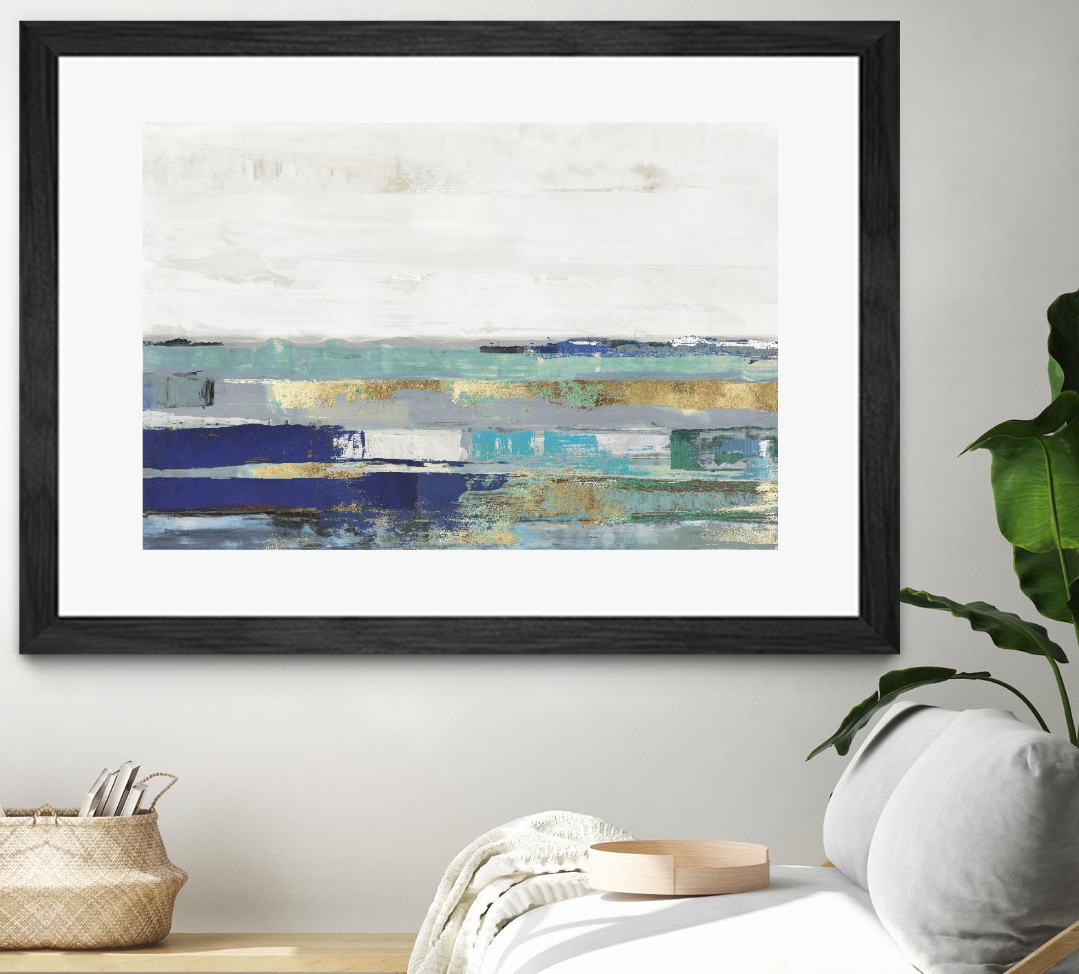 Way to Go by PI Studio on GIANT ART - blue abstract