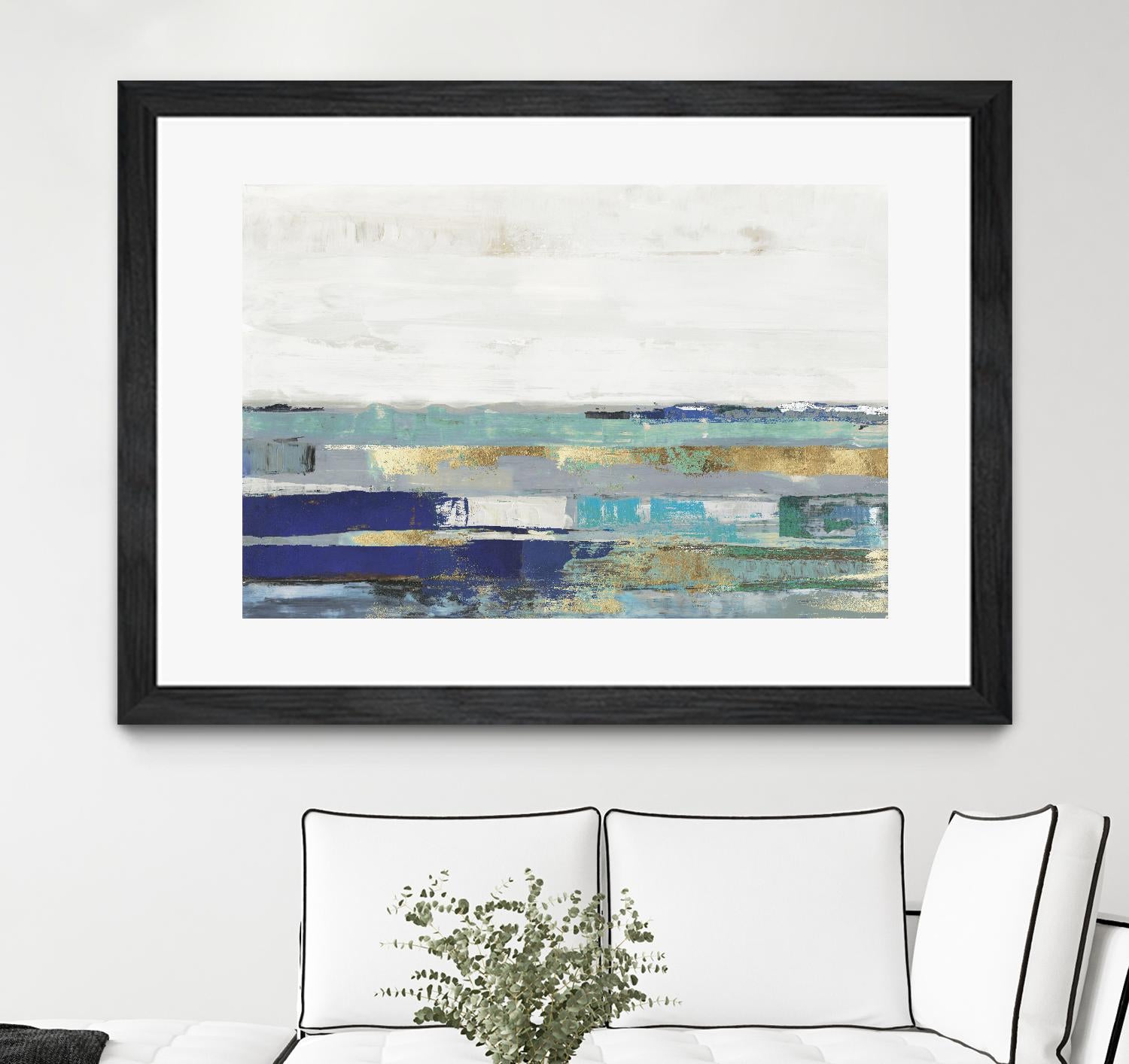 Way to Go by PI Studio on GIANT ART - blue abstract