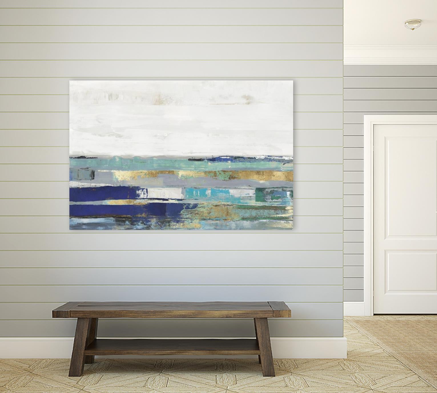 Way to Go by PI Studio on GIANT ART - blue abstract