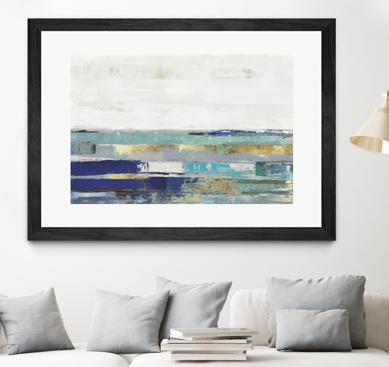 Way to Go by PI Studio on GIANT ART - blue abstract