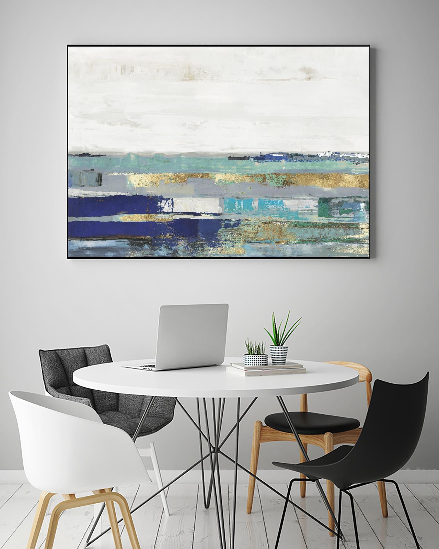 Way to Go by PI Studio on GIANT ART - blue abstract