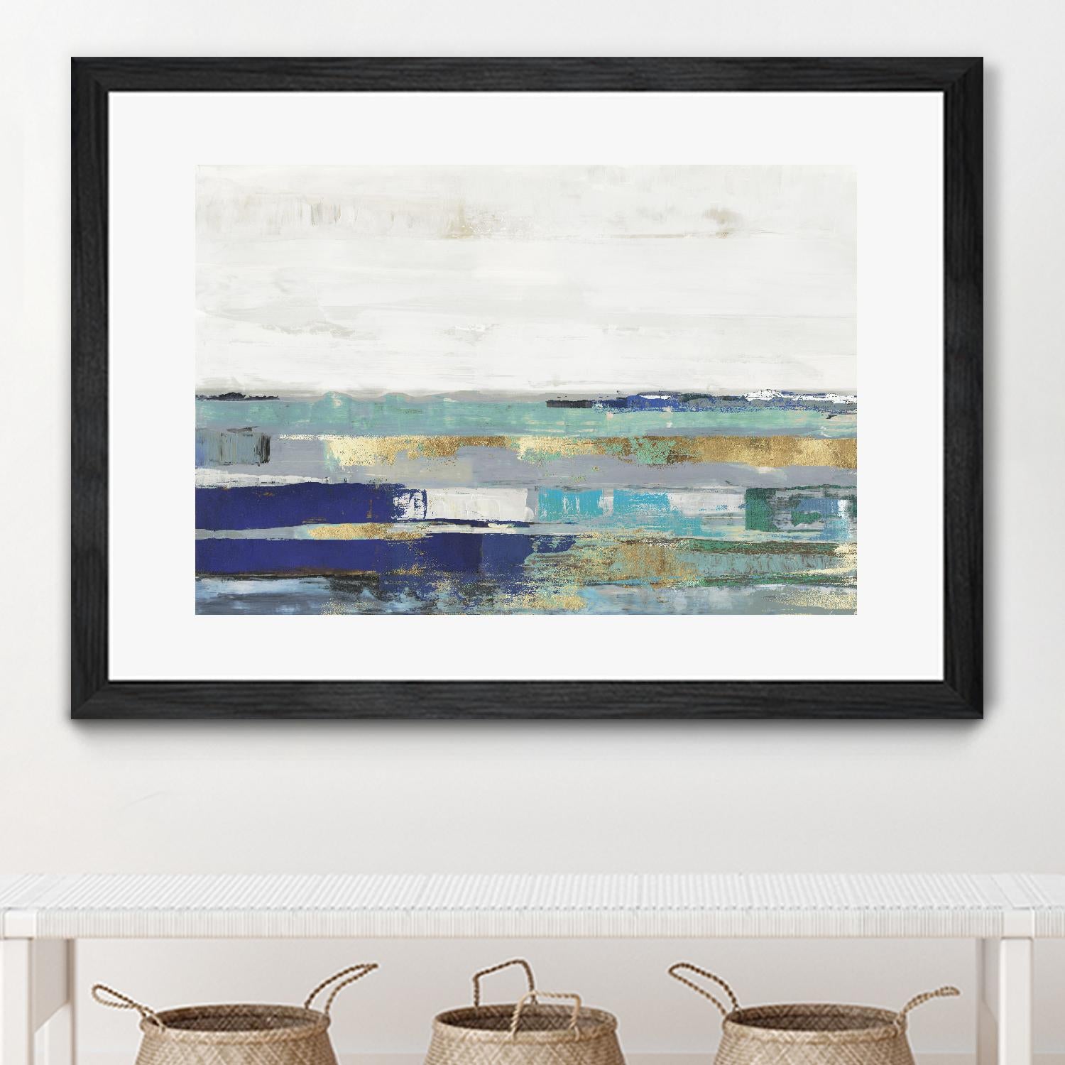 Way to Go by PI Studio on GIANT ART - blue abstract