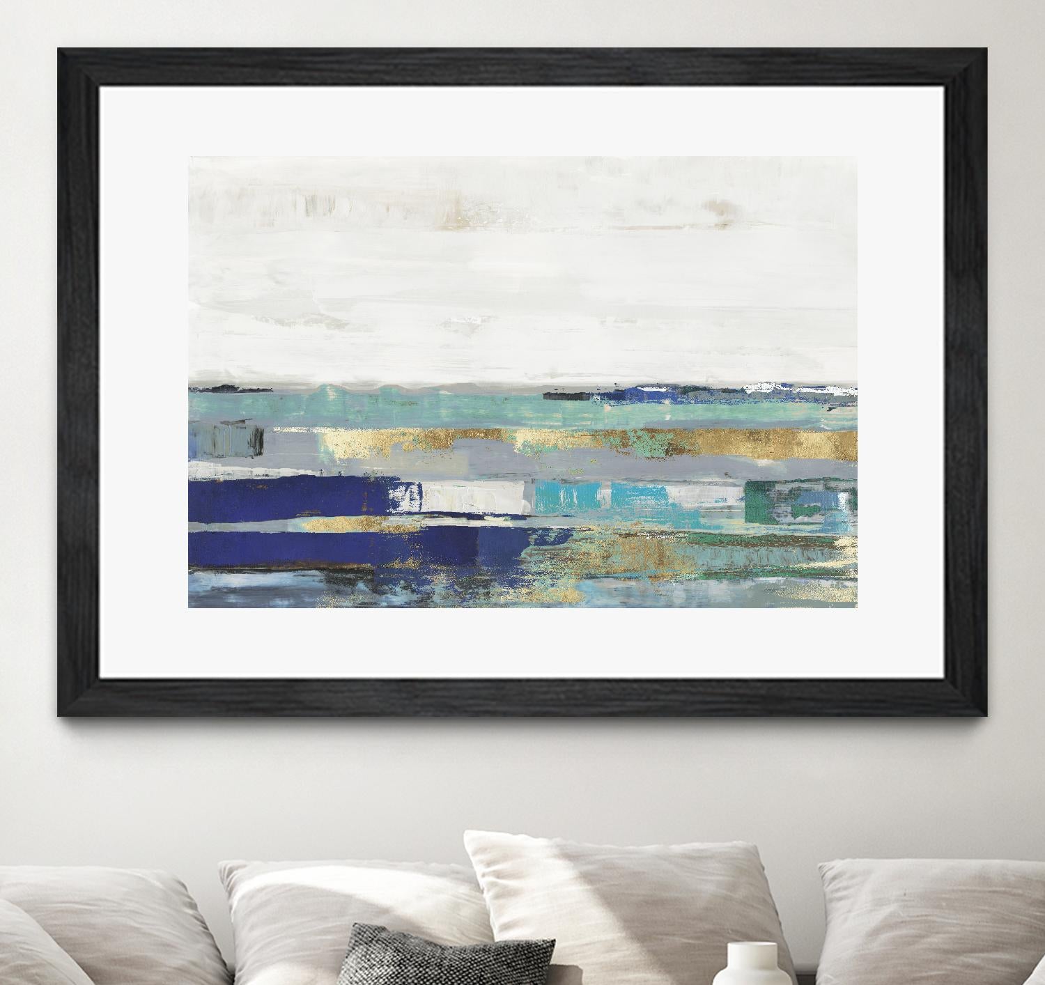 Way to Go by PI Studio on GIANT ART - blue abstract