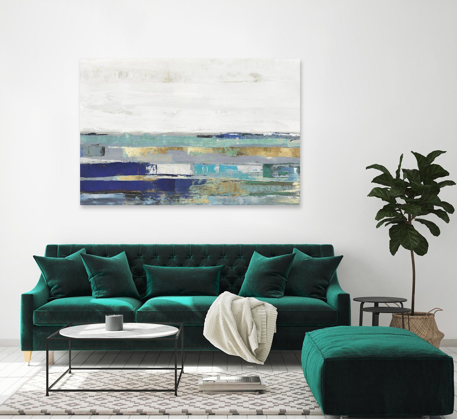 Way to Go by PI Studio on GIANT ART - blue abstract