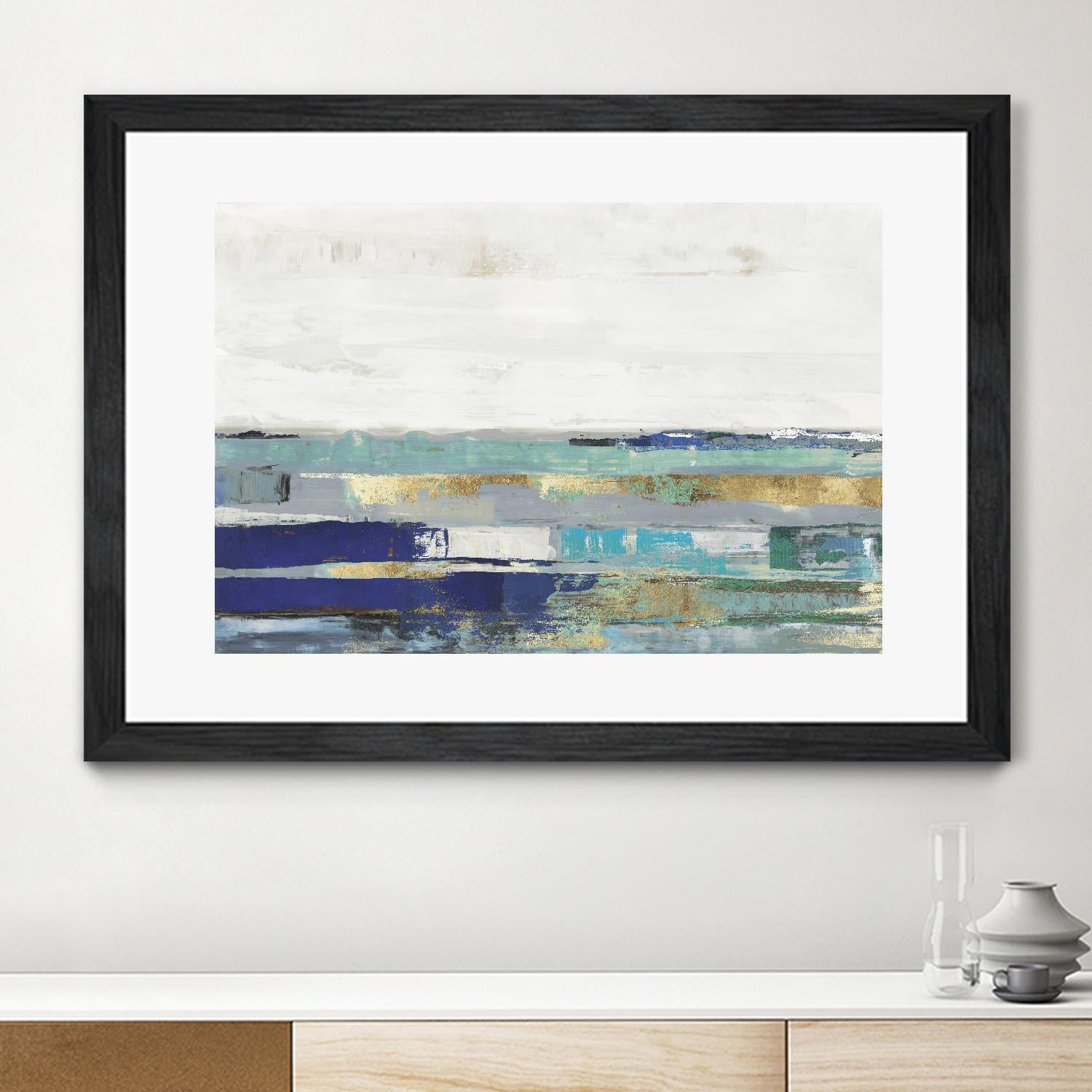 Way to Go by PI Studio on GIANT ART - blue abstract