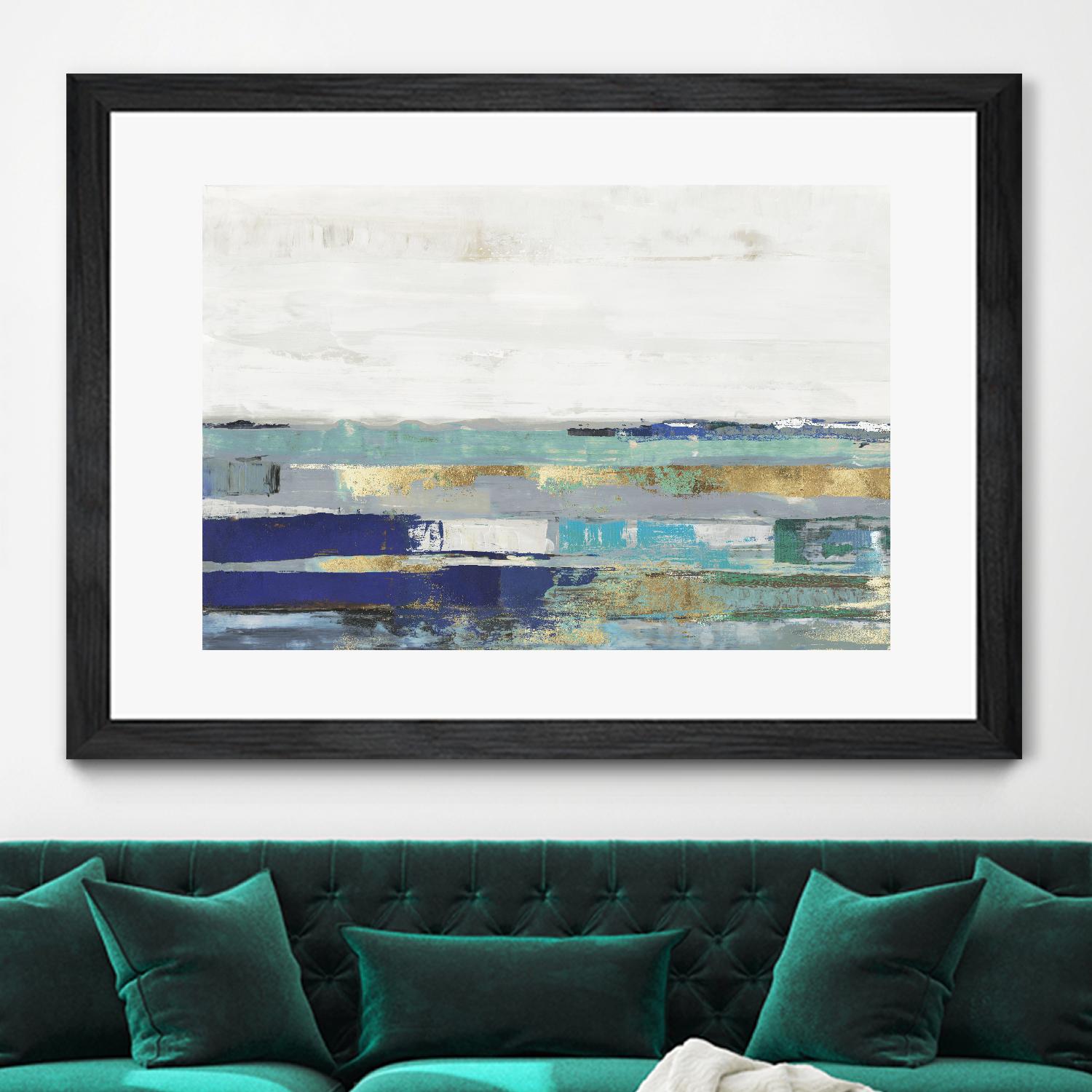 Way to Go by PI Studio on GIANT ART - blue abstract