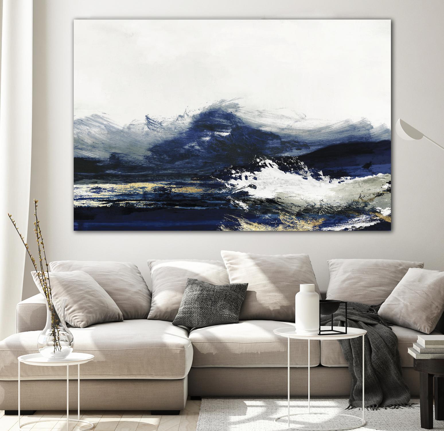 Water by PI Studio on GIANT ART - white abstract abstract sea