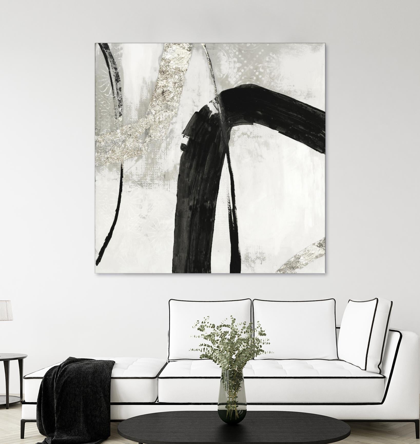 Black Ink II by PI Studio on GIANT ART - white abstract