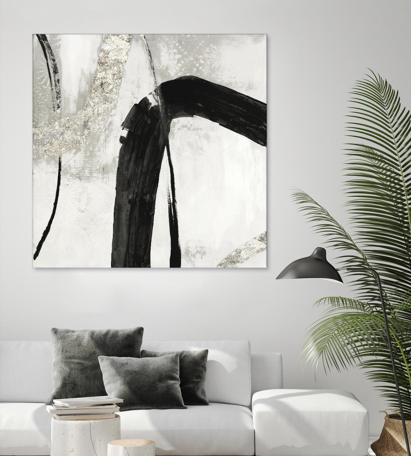 Black Ink II by PI Studio on GIANT ART - white abstract