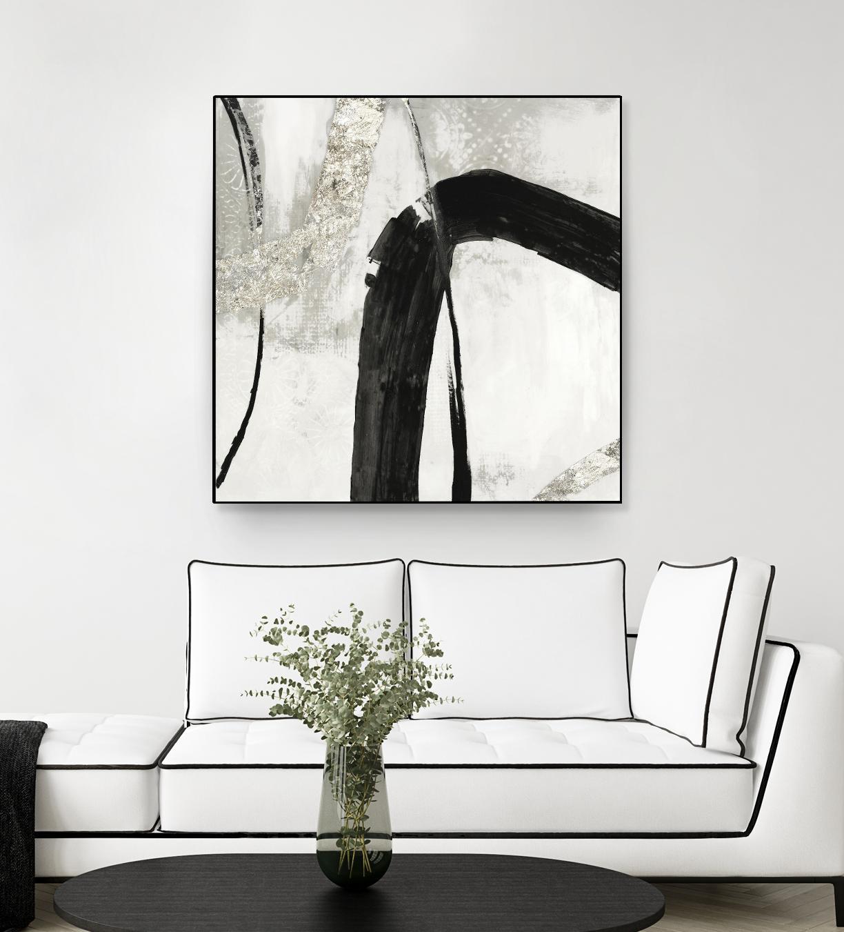 Black Ink II by PI Studio on GIANT ART - white abstract
