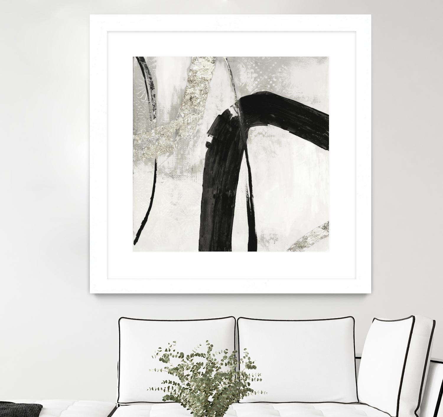 Black Ink II by PI Studio on GIANT ART - white abstract