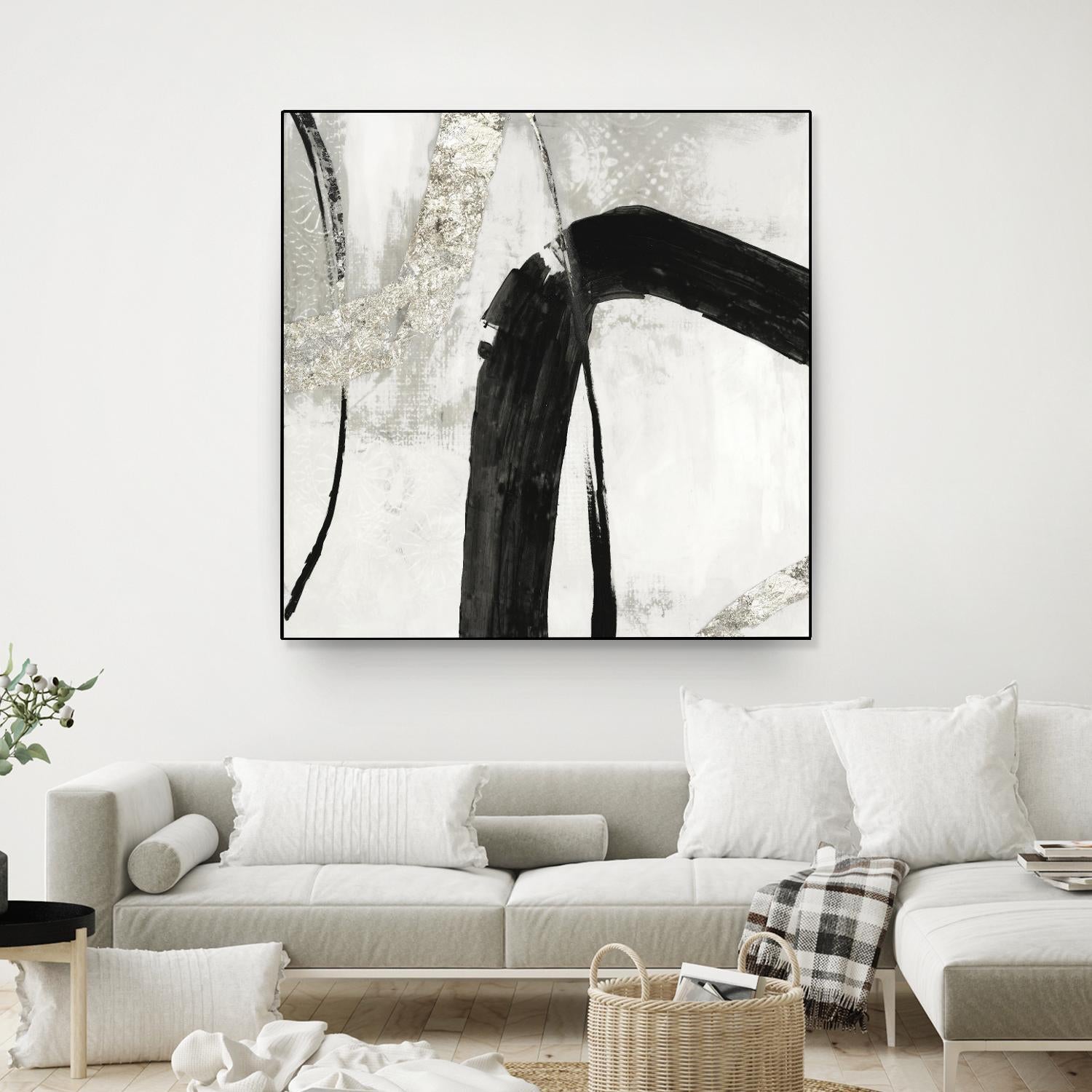 Black Ink II by PI Studio on GIANT ART - white abstract