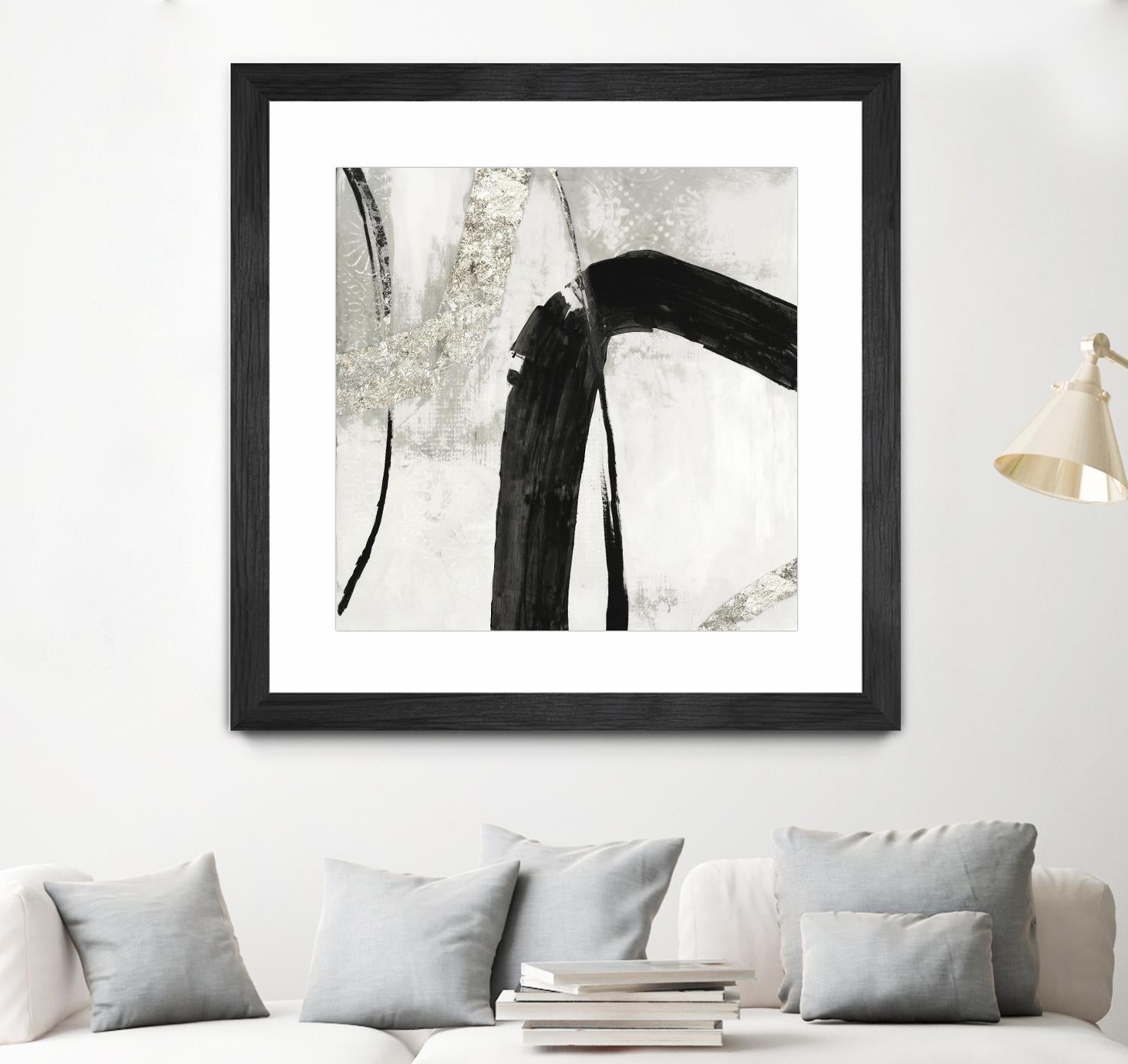 Black Ink II by PI Studio on GIANT ART - white abstract