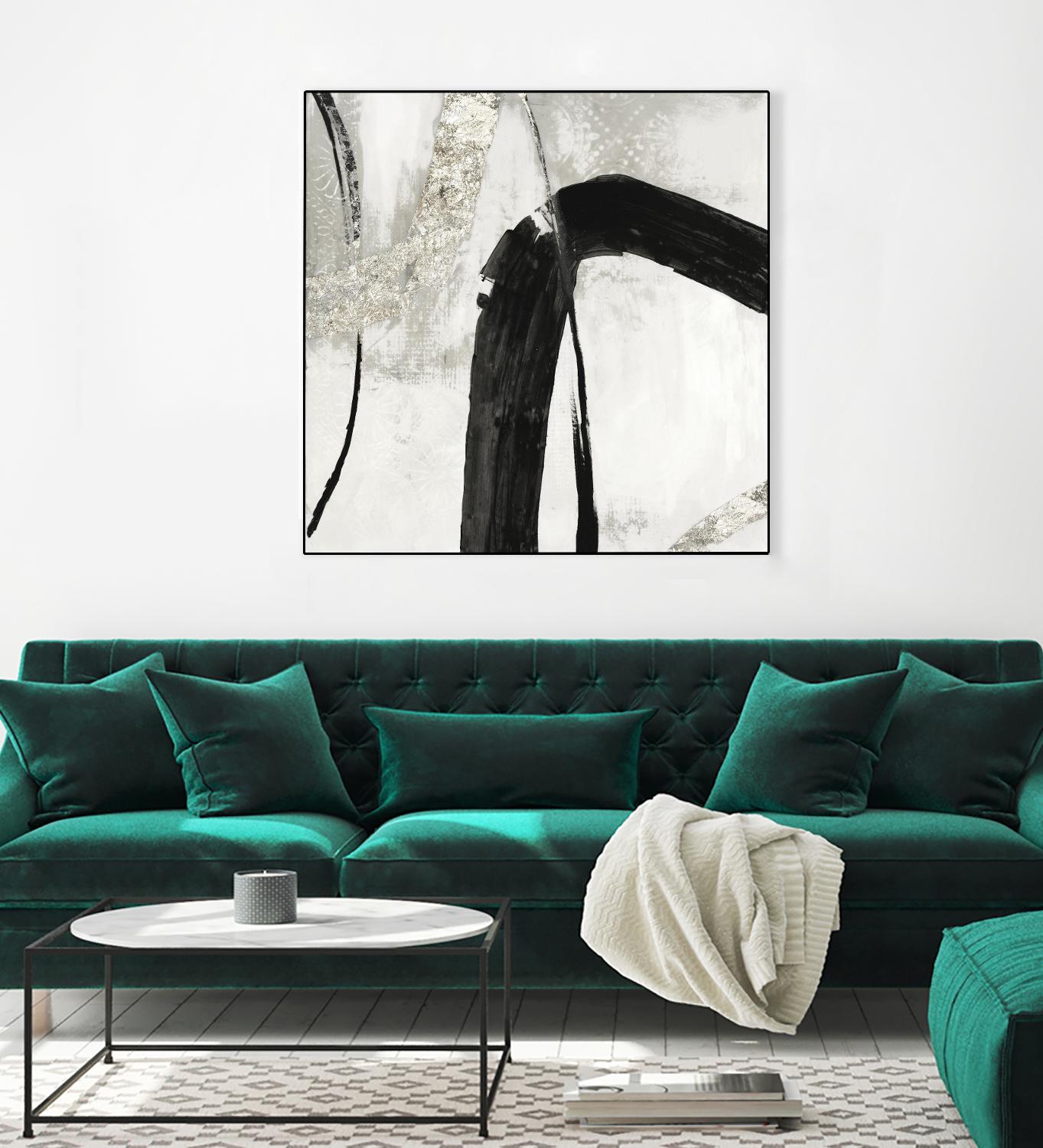 Black Ink II by PI Studio on GIANT ART - white abstract