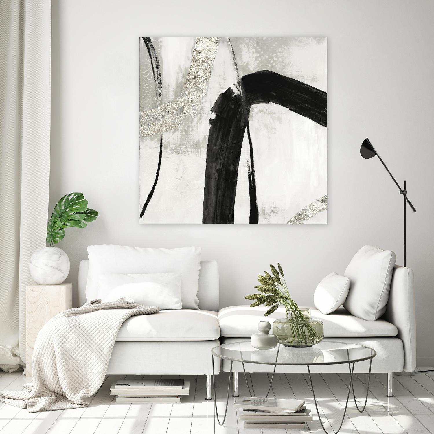 Black Ink II by PI Studio on GIANT ART - white abstract