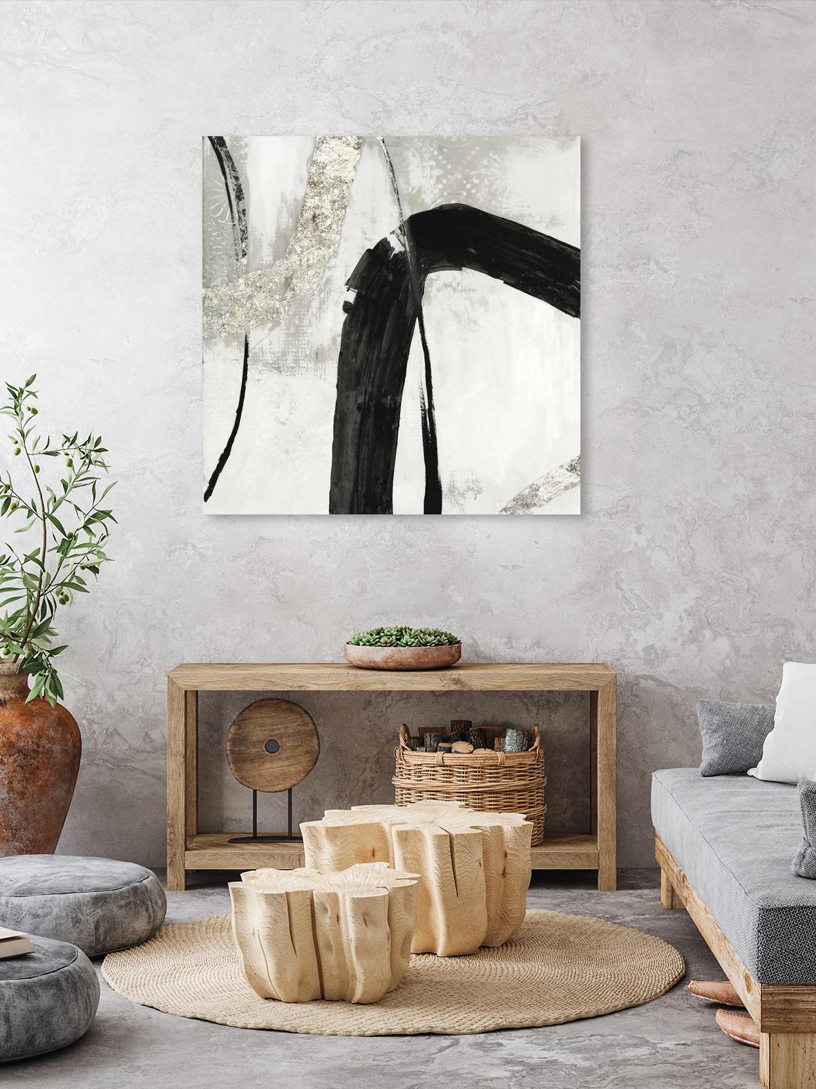 Black Ink II by PI Studio on GIANT ART - white abstract