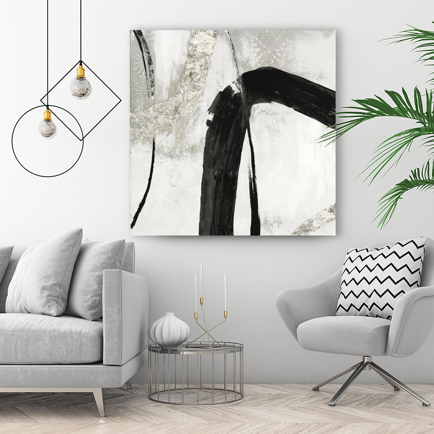 Black Ink II by PI Studio on GIANT ART - white abstract