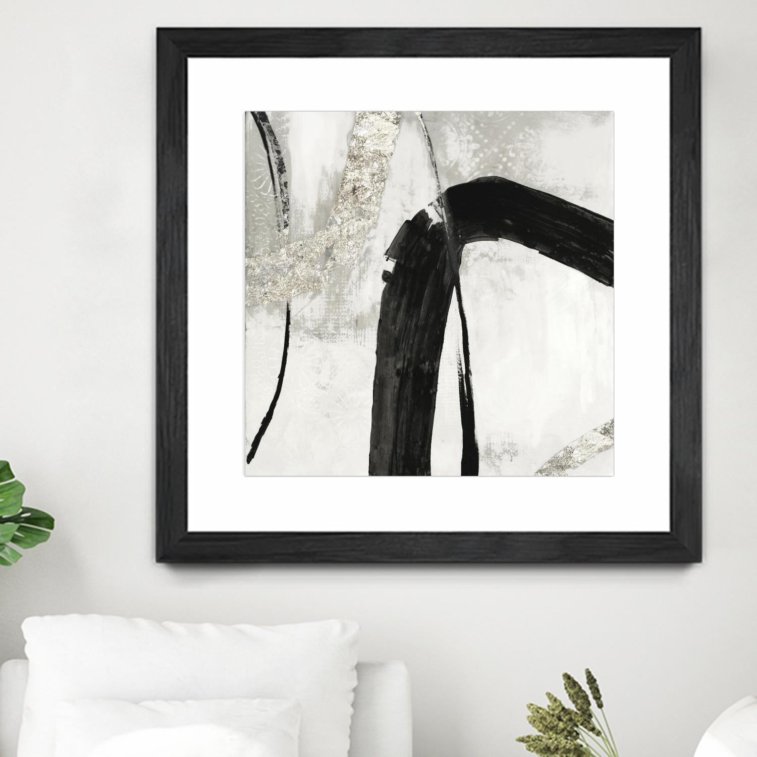 Black Ink II by PI Studio on GIANT ART - white abstract