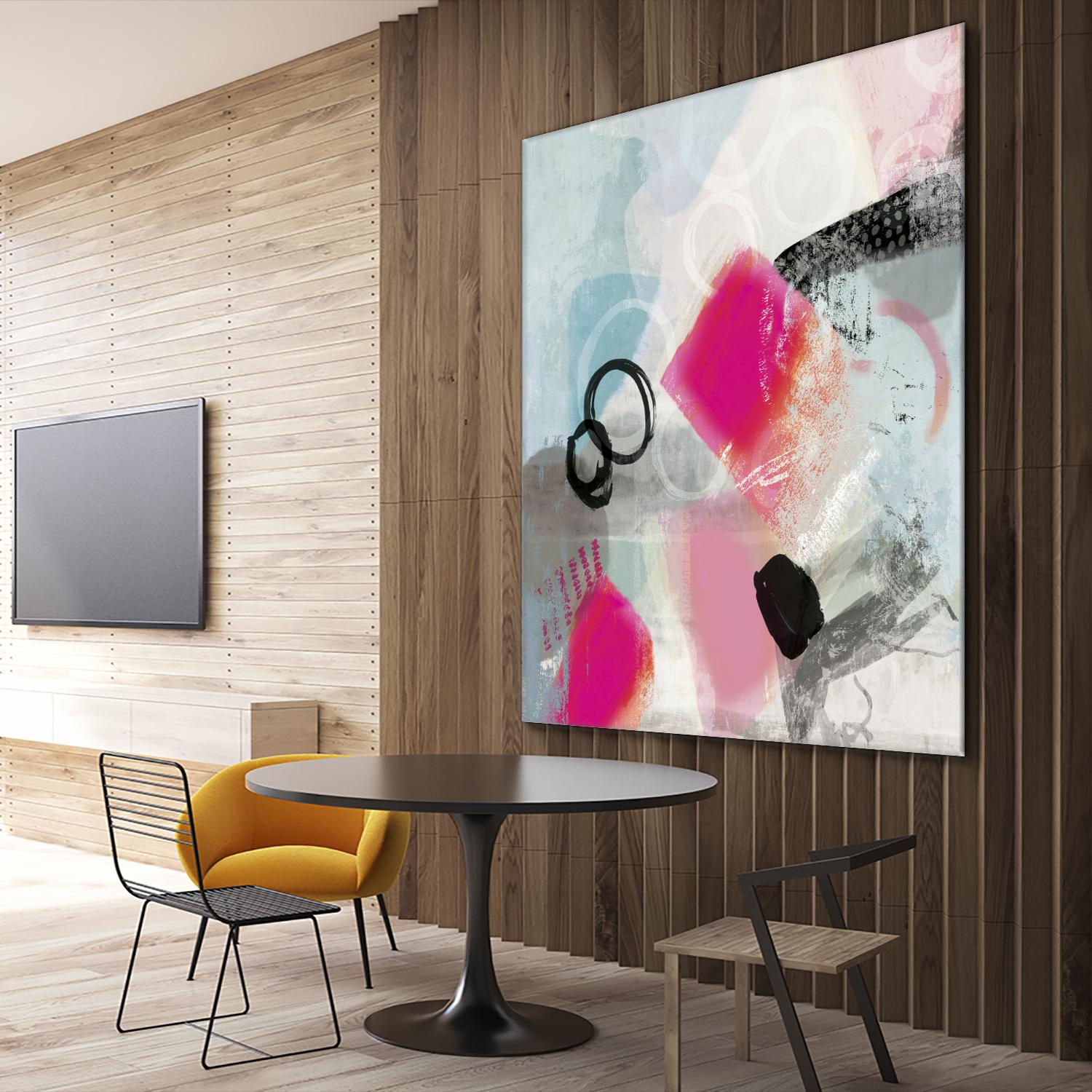 Rush by PI Studio on GIANT ART - cyan abstract