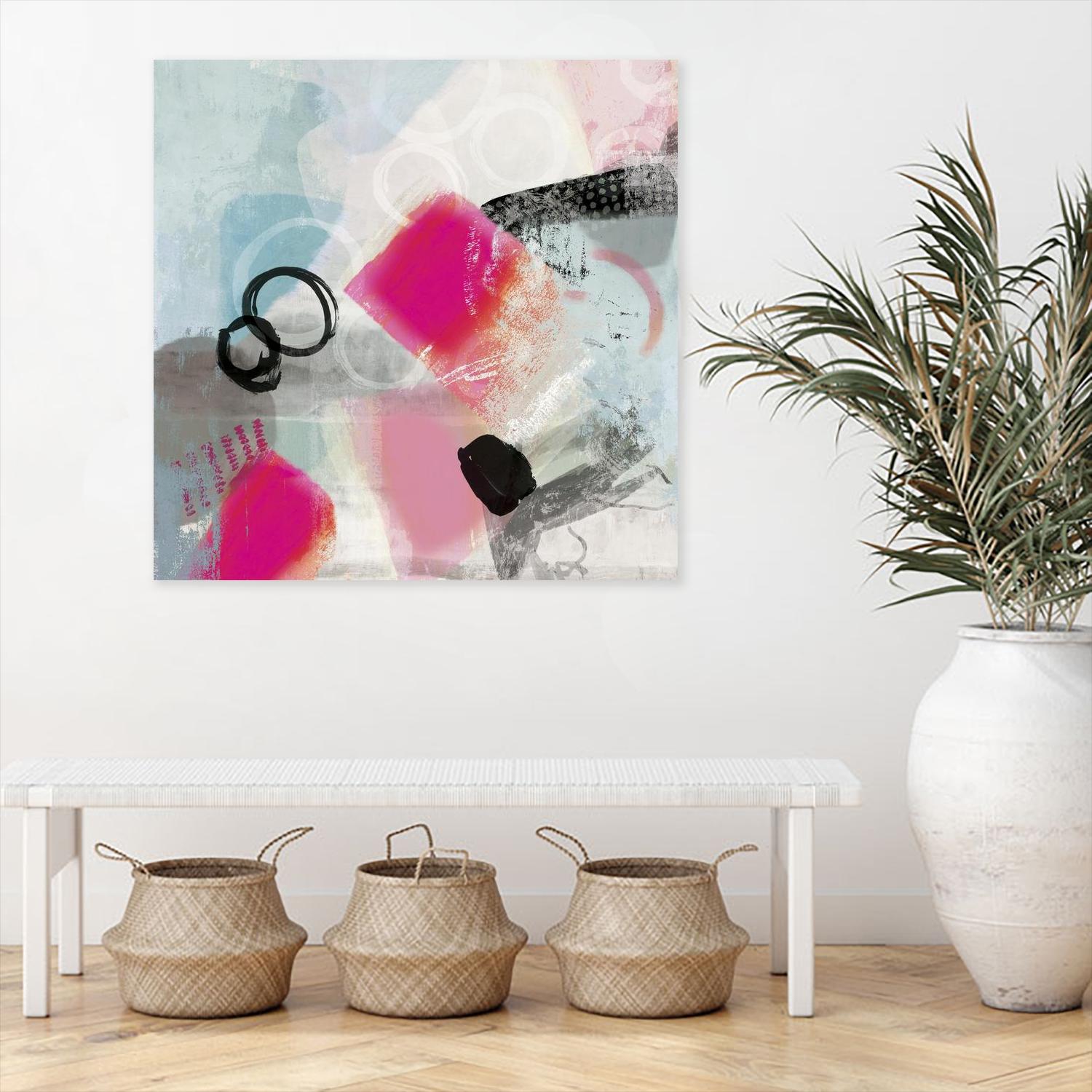 Rush by PI Studio on GIANT ART - cyan abstract