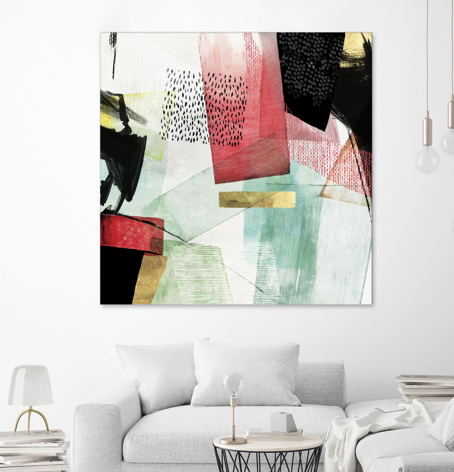 Transparent II by PI Studio on GIANT ART - white abstract