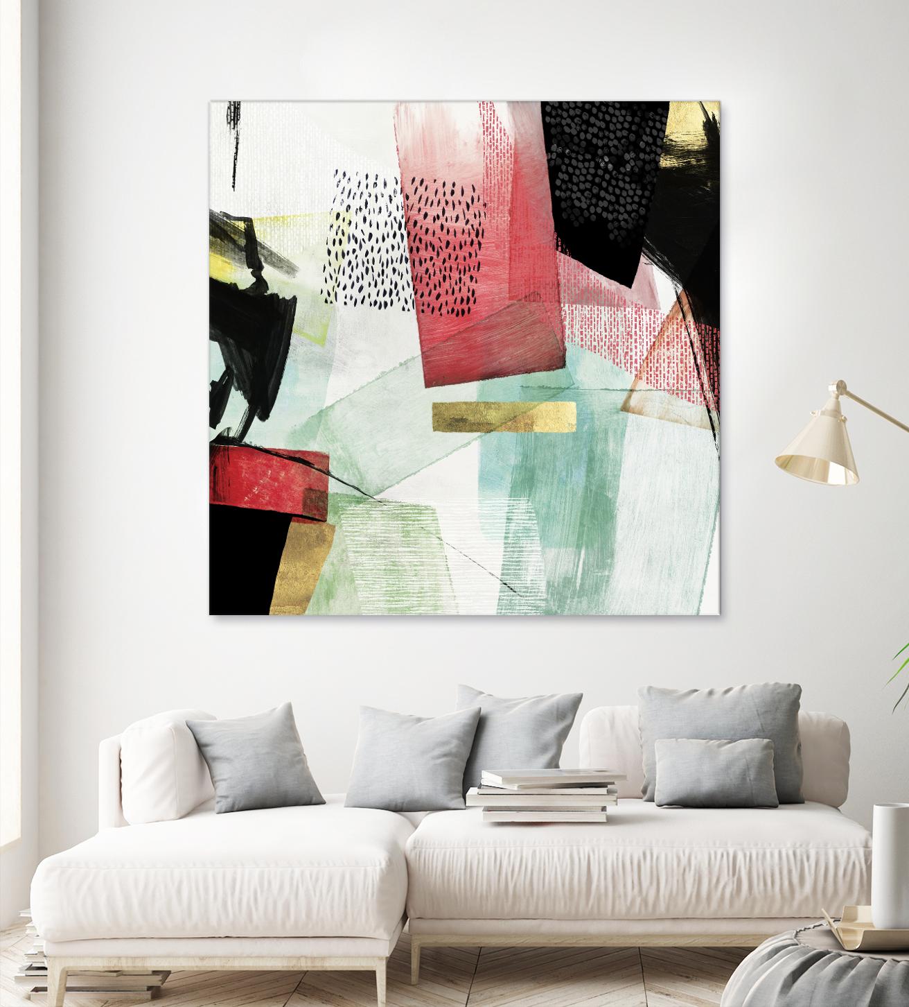 Transparent II by PI Studio on GIANT ART - white abstract