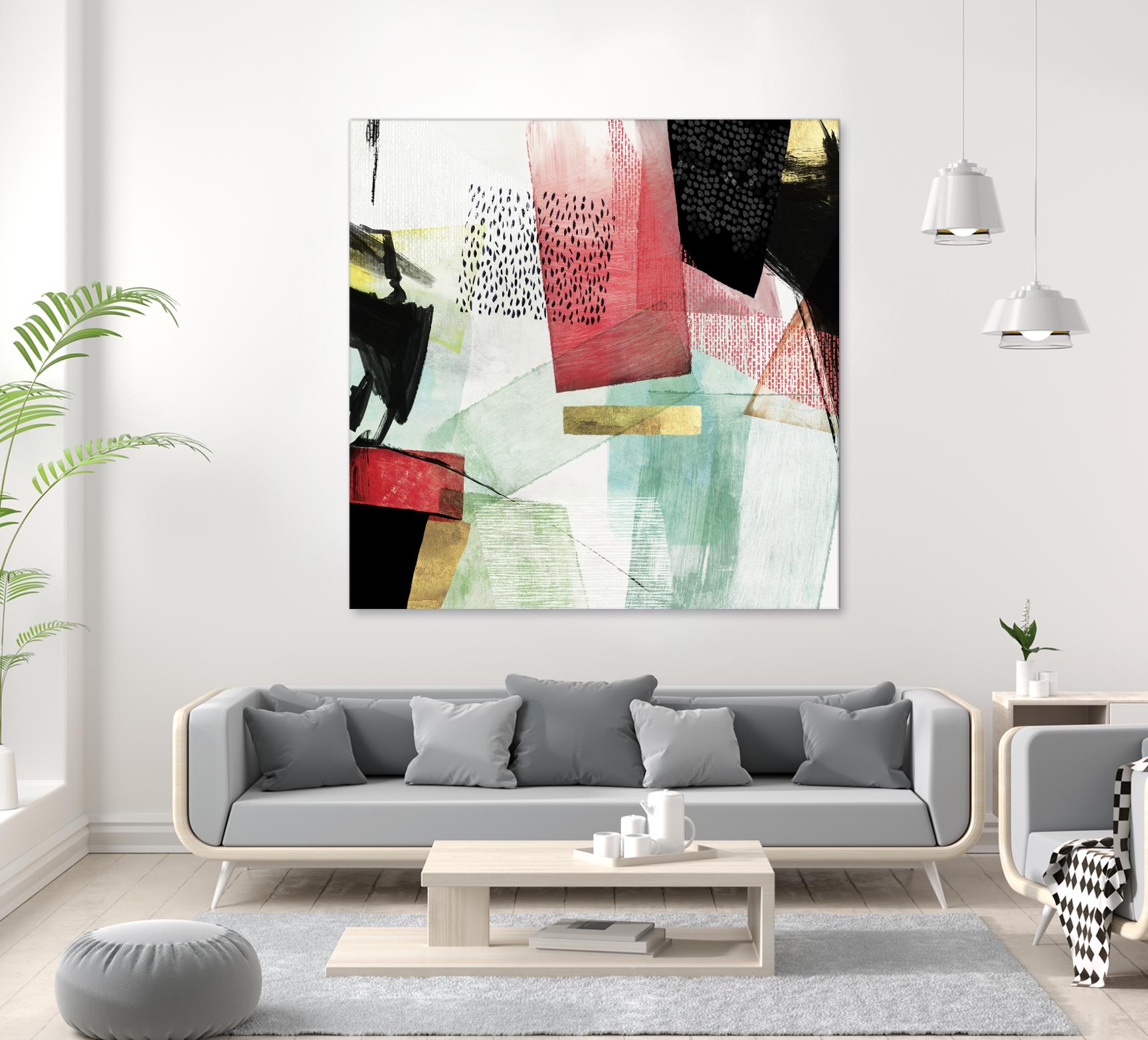 Transparent II by PI Studio on GIANT ART - white abstract