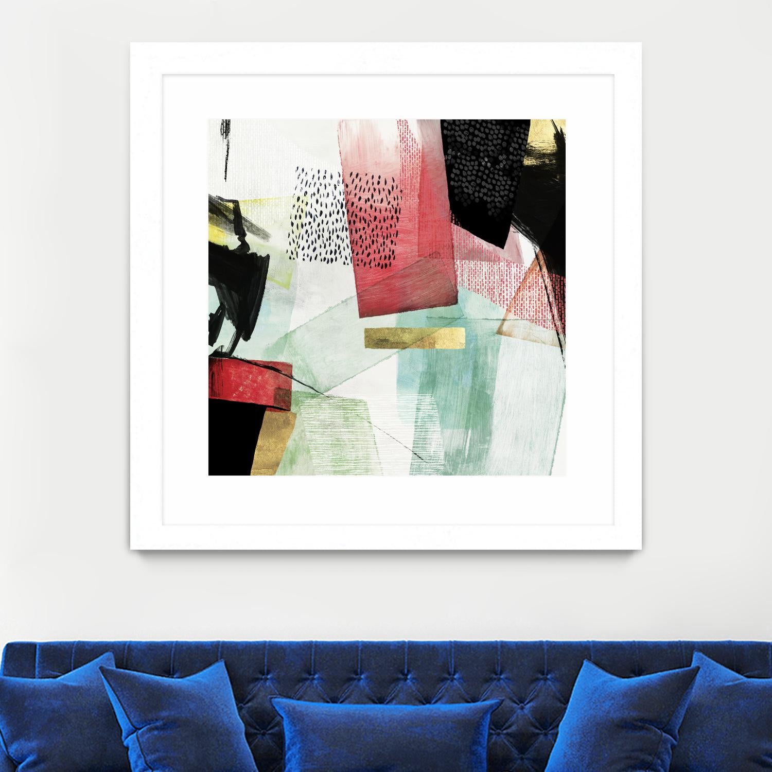 Transparent II by PI Studio on GIANT ART - white abstract