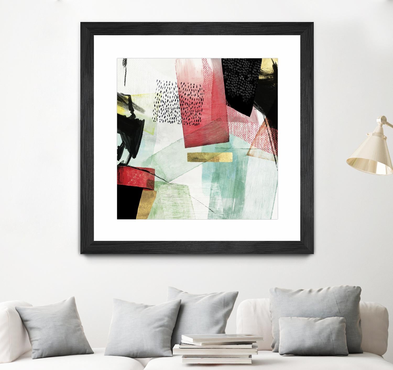 Transparent II by PI Studio on GIANT ART - white abstract