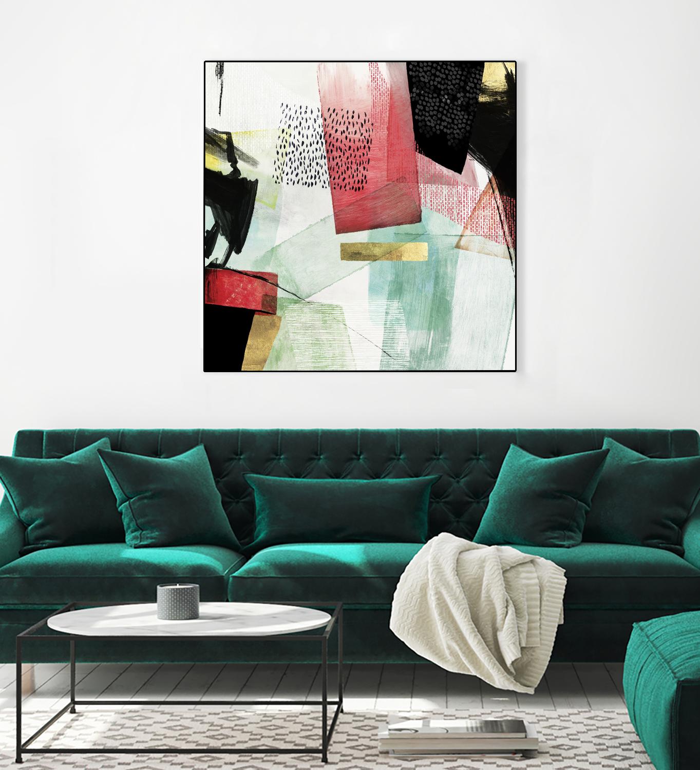 Transparent II by PI Studio on GIANT ART - white abstract