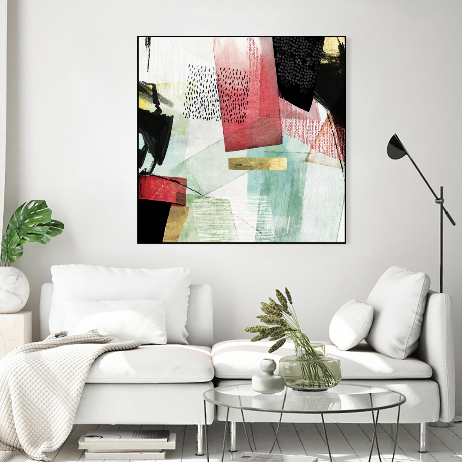 Transparent II by PI Studio on GIANT ART - white abstract