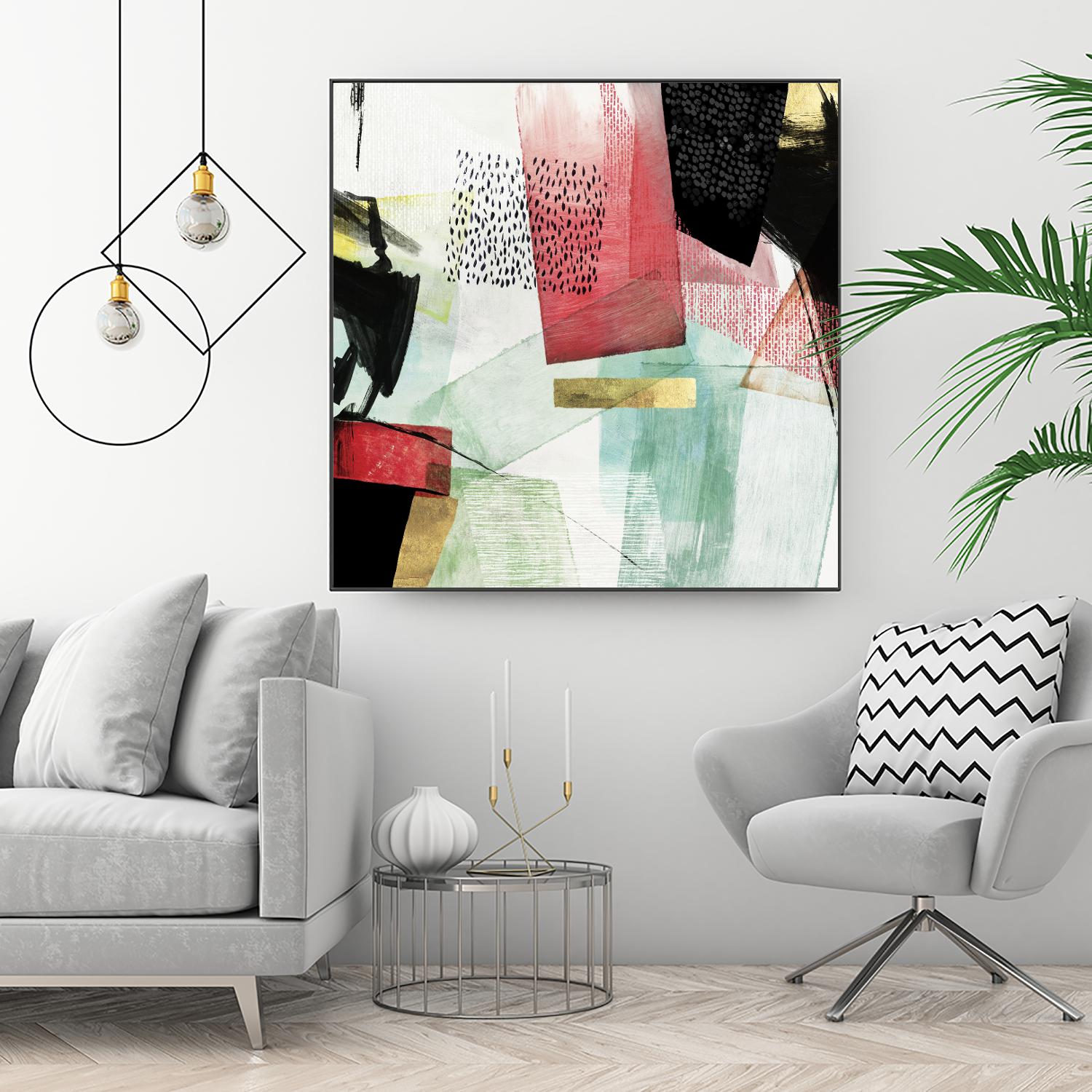 Transparent II by PI Studio on GIANT ART - white abstract