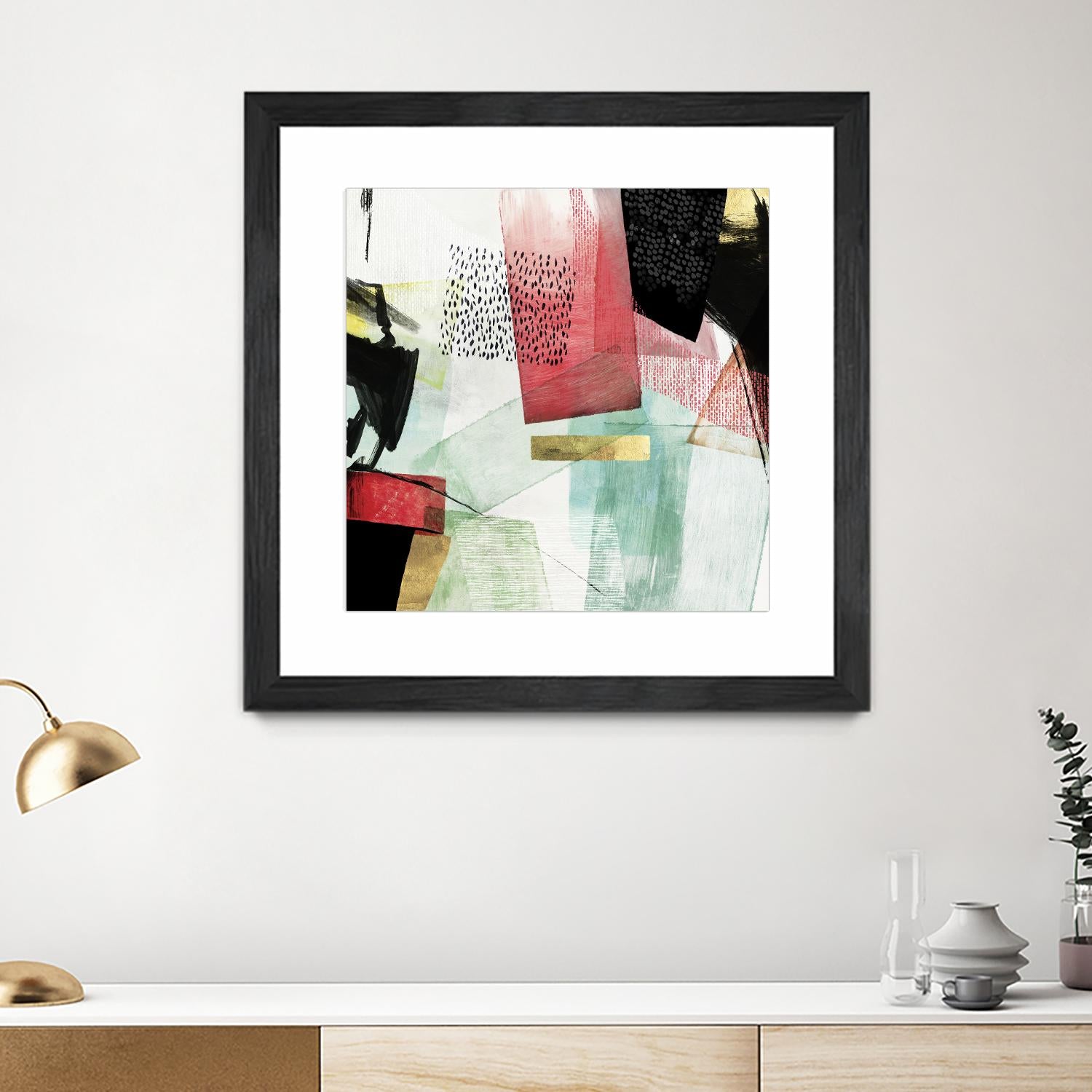 Transparent II by PI Studio on GIANT ART - white abstract