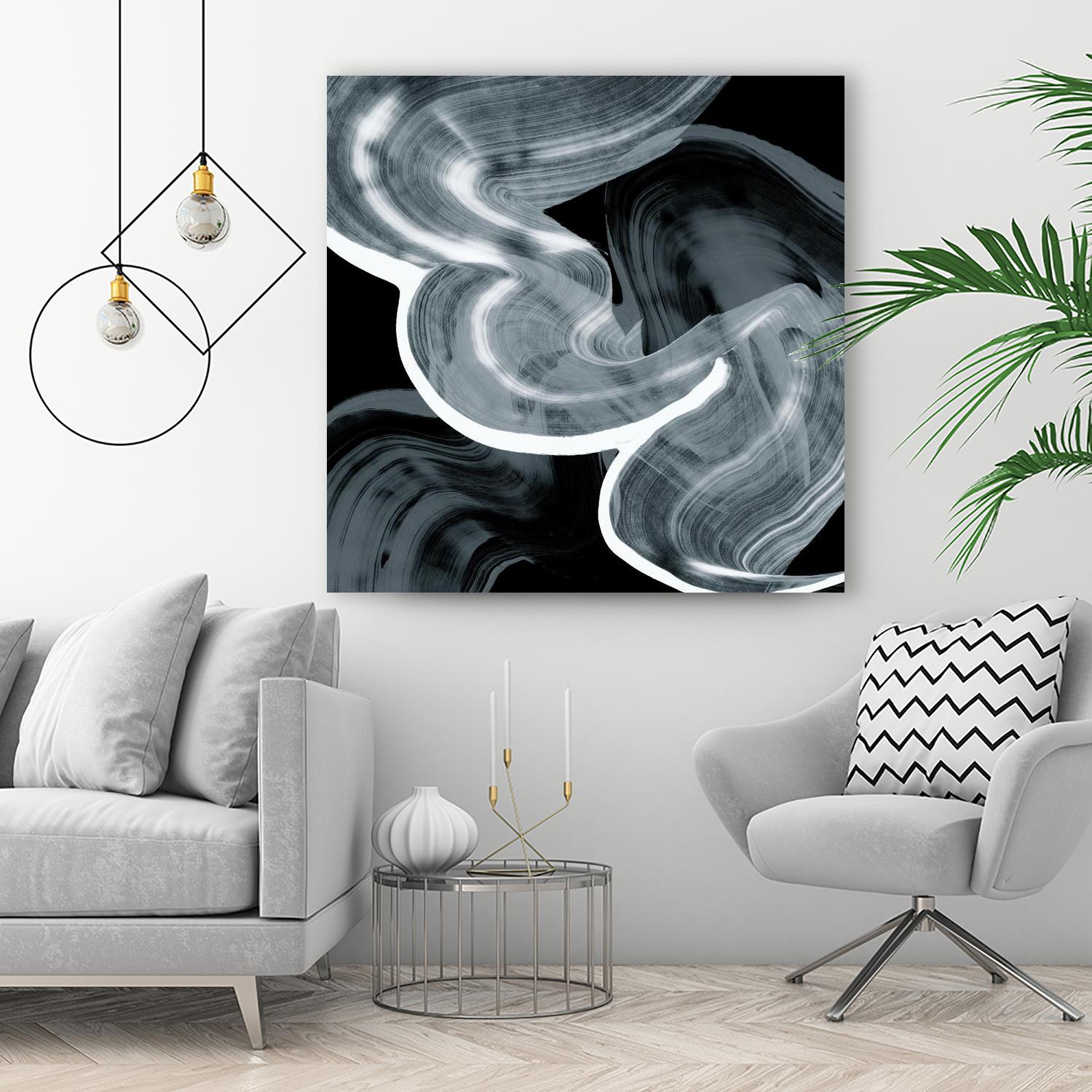 Swirl III by PI Studio on GIANT ART - white abstract