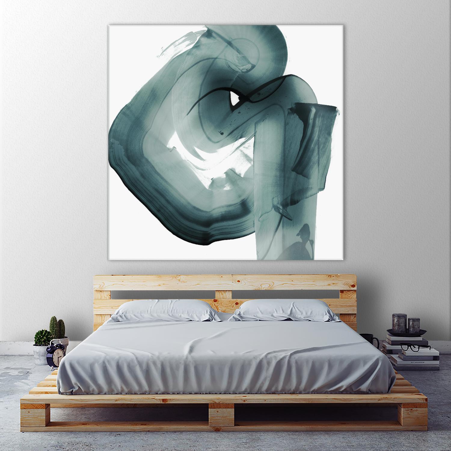 Swirl V by PI Studio on GIANT ART - white abstract