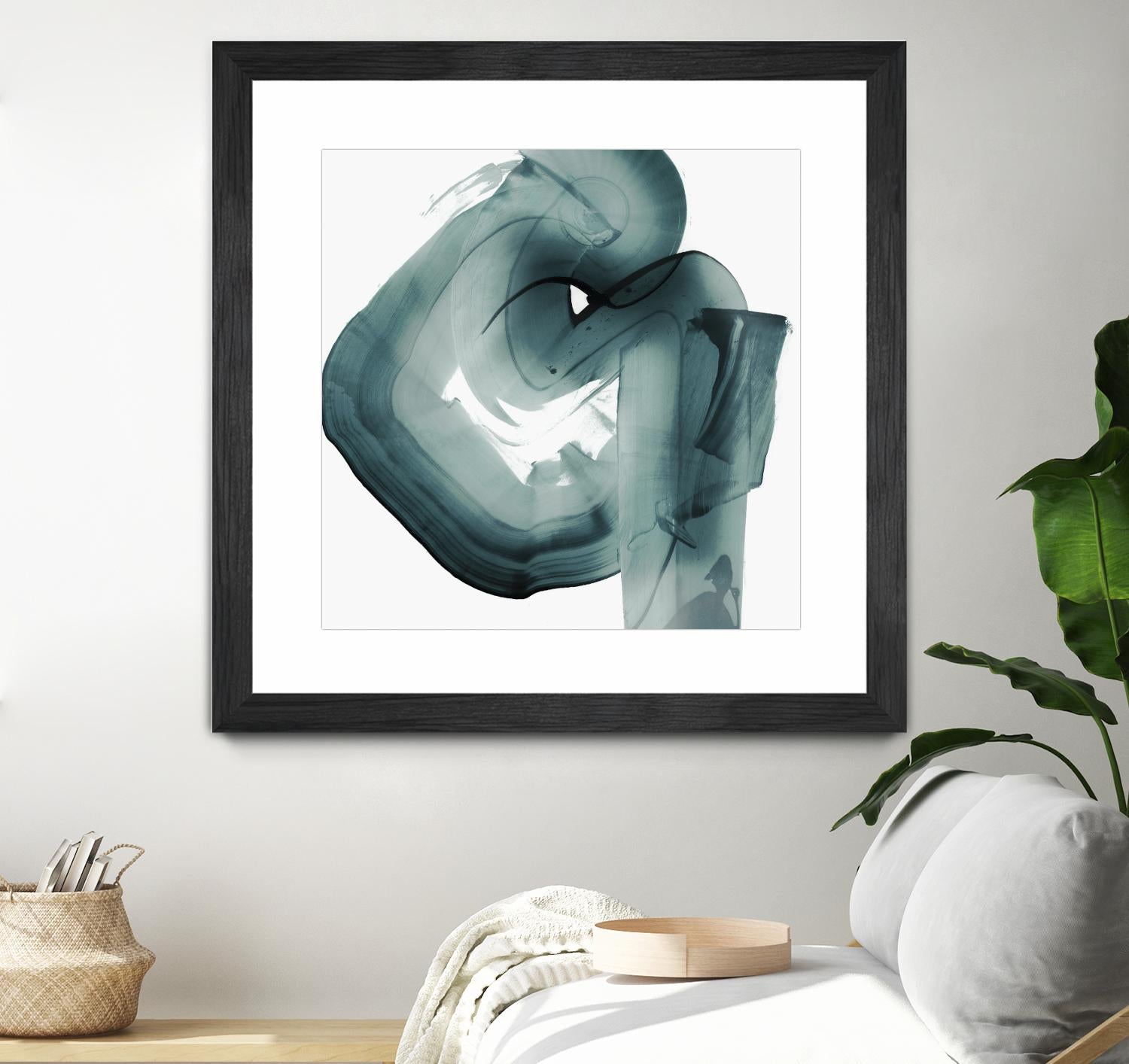 Swirl V by PI Studio on GIANT ART - white abstract
