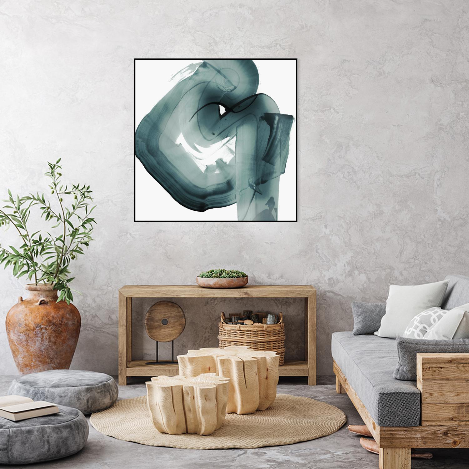 Swirl V by PI Studio on GIANT ART - white abstract