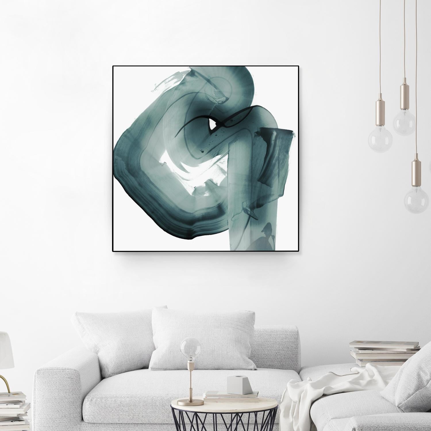 Swirl V by PI Studio on GIANT ART - white abstract