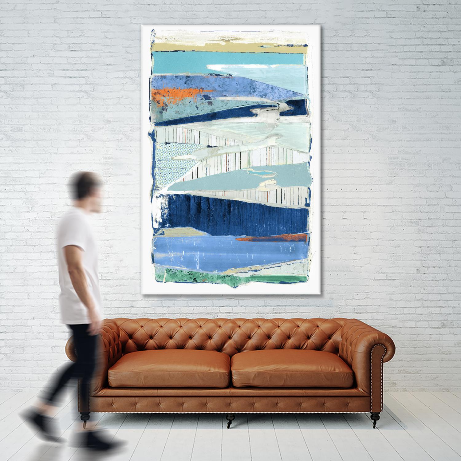 Collage IV by PI Studio on GIANT ART - white abstract