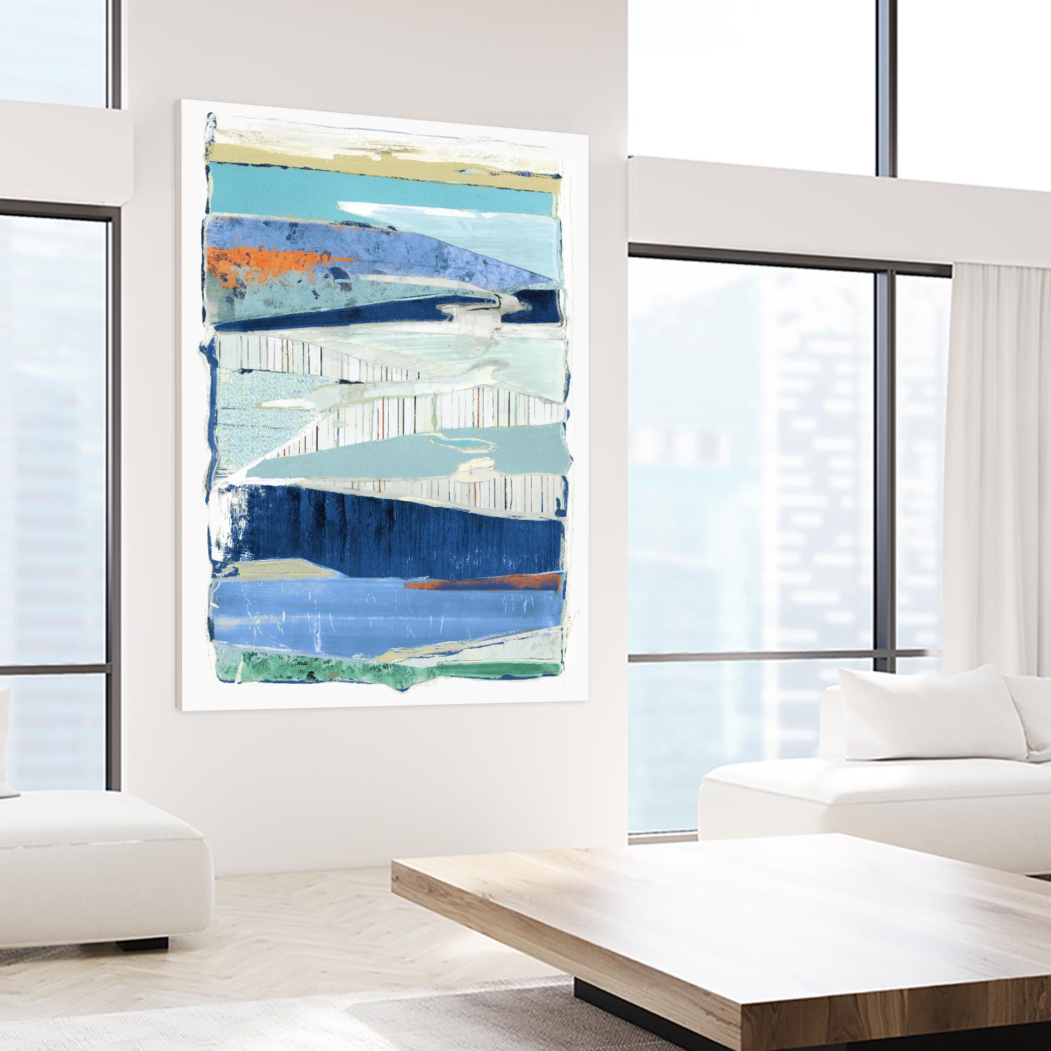 Collage IV by PI Studio on GIANT ART - white abstract