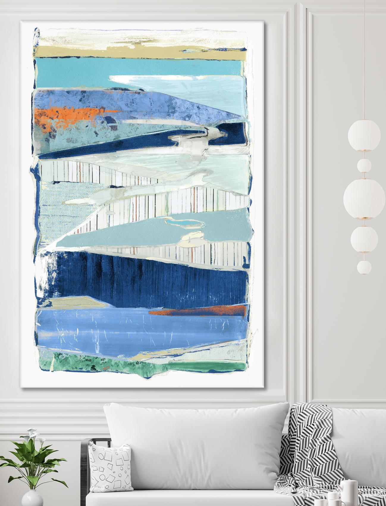 Collage IV by PI Studio on GIANT ART - white abstract