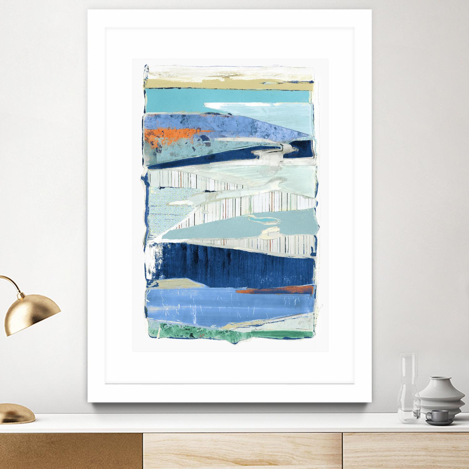 Collage IV by PI Studio on GIANT ART - white abstract